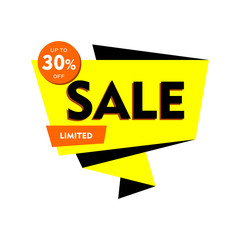 Sale offer badge. promo seals/stickers. Isolated vector illustration