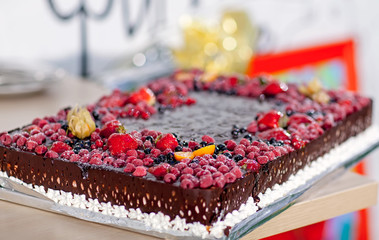 Cakes and desserts.