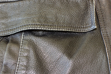 old genuine leather