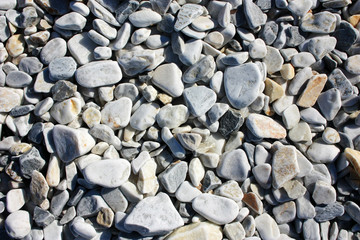 Pebbles on the seashore