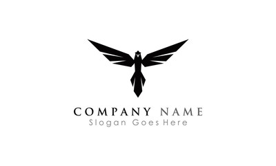 flying bird logo