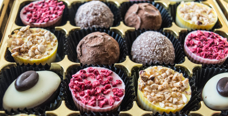 assortment of chocolates