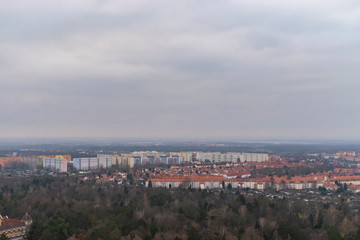 View of Leipzig City.