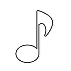 Obraz premium music note icon- vector illustration