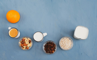 Very easy, light and wholesome breakfast for a healthy lifestyle.