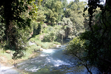 Fototapeta na wymiar waterfall in the forest