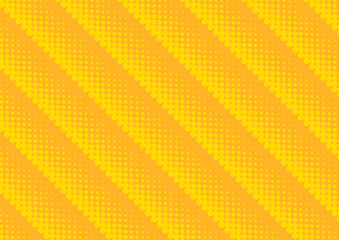 Retro comic yellow background. Halftone texture. Vector illustration in pop art style