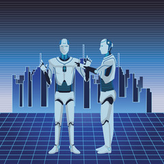 humanoid robots avatar