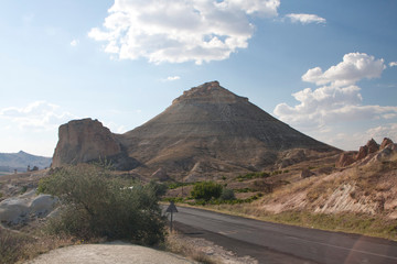 rock formations in cappadocia turkey