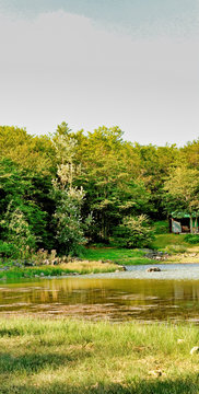 berceto and place near the little village in emilia romagna