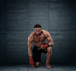 Obraz premium Mixed Martial Arts Fighter, MMA