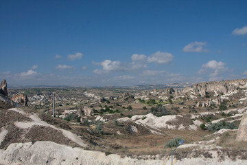view of cappadocia in turkey