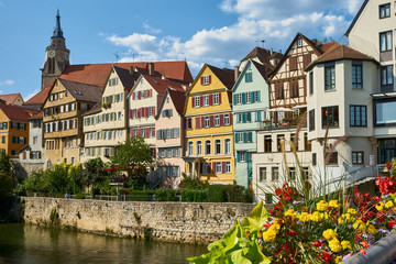 The medieval village of Tübinguen, Baden Württemberg, Germany