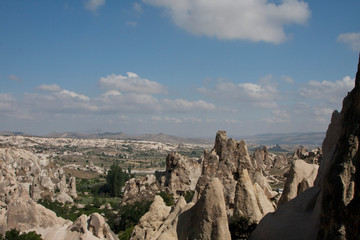 view of cappadocia in turkey