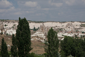 view of cappadocia in turkey