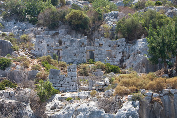 pools and terraces pamukkale turkey