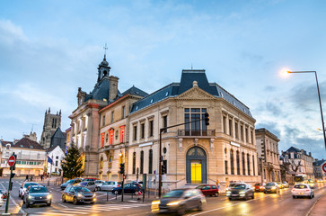 Fototapeta na wymiar Meaux city hall in France, Paris region