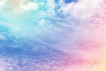 Obraz premium cloud background with a pastel colour