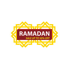 Ramadan Sale Design Vector,modern template