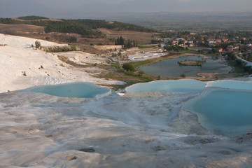 pools and terraces pamukkale turkey