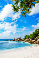 beautiful tropical beach with granite rocks,white sand,turquoise water,seychelles 11