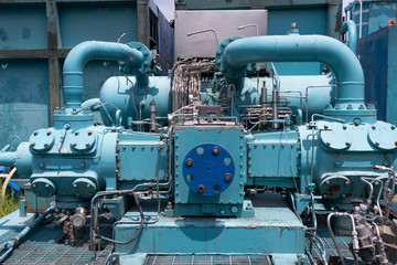 Piping control oil and gas