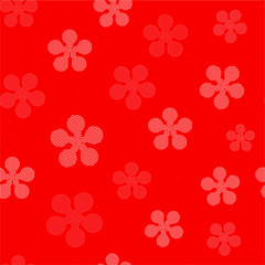 seamless pattern with snowflake