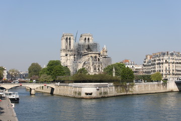 19 Apr 2019 - Paris, France - Notre-Dame de Paris after April 15th Fire