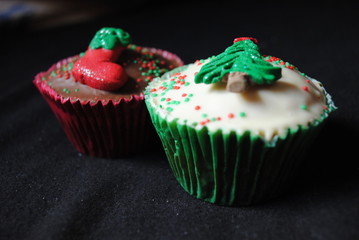 sweet cupcake holiday