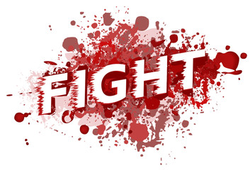 fight vector screen design