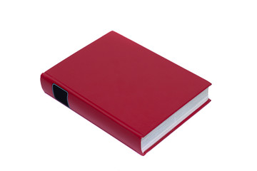 Book isolated on white background.