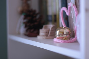 Decoration of bookcase