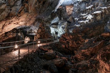The Magura Cave from north western Bulgaria close to Belogradchik in Vidin Province.