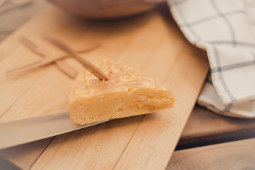 Tortilla de patatas, spanish omelet