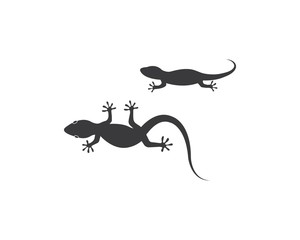 Lizard vector illustration logo