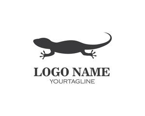 Lizard vector illustration logo