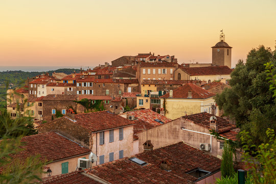 View of Ramatuelle, France
