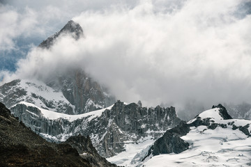 Fitz Roy in Los Glaciares in the Fitz Roy Region of Patagonia in Southern Argentina