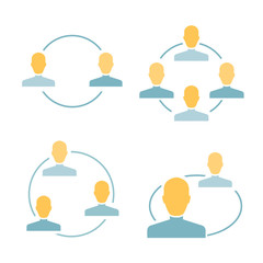 people connection icons