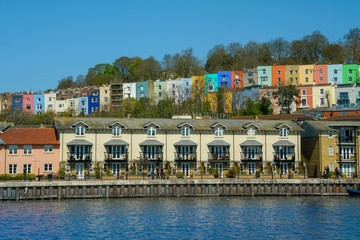 Obraz premium houses on the water