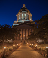Fototapeta na wymiar Washington State Capitol