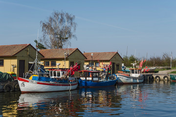 Usedom baltic sea sunny day