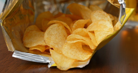 Pack of potato chip