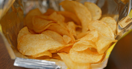 Pack of potato chip