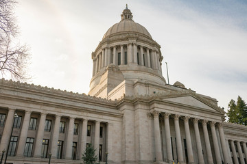 Fototapeta na wymiar Washington State Capitol