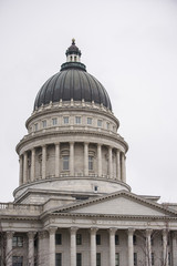 Utah State Capitol Building Salt Lake City stock photo