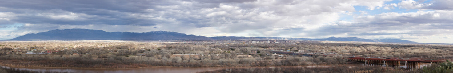Panorama Albuquerque New Mexico USA