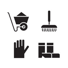 garden tool icons 