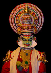 Obraz premium KATHAKALI INDIA KERALA