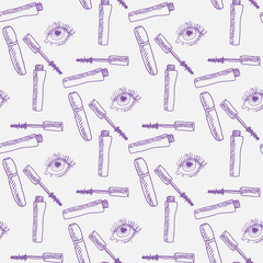 Mascara vector pattern